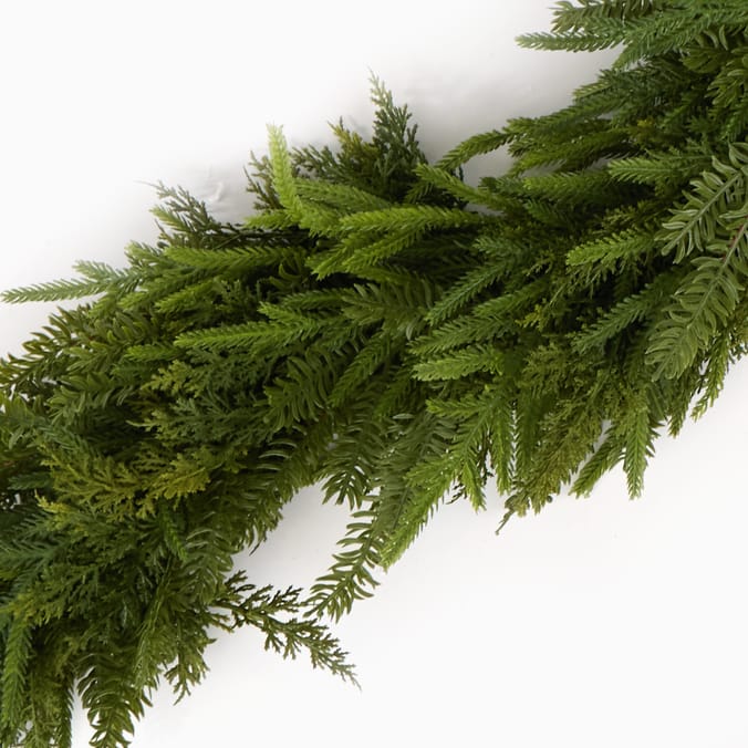 Festive Feeling 5ft Faux Pine Christmas Garland