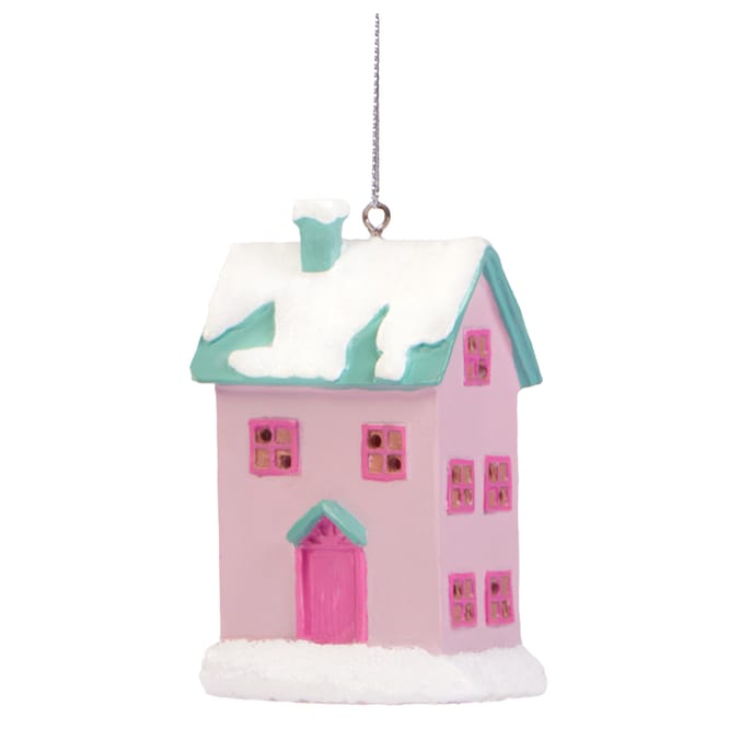 Joyful Hanging Light Up House