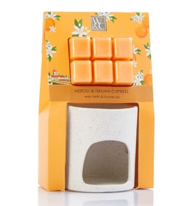 Wickford & Co Wax Melts & Burner Set - Neroli & Italian Cypress