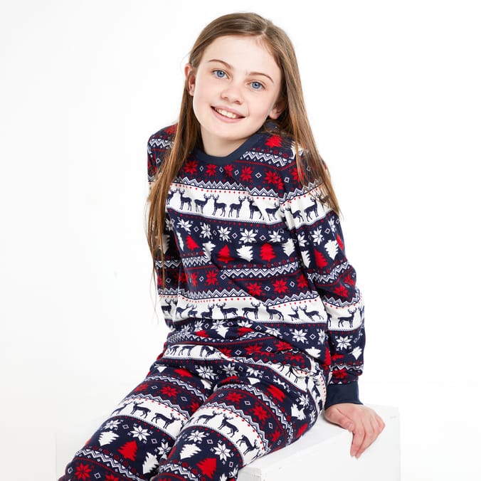  Originals Older Kids Fairisle Pyjamas