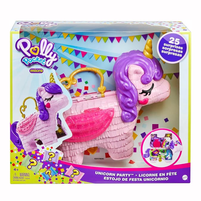 Polly Pocket Unicorn Party Playset