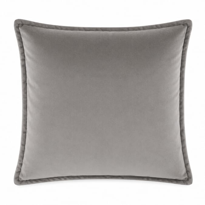 Home Collections Silver Velvet Cushion 45 x 45cm