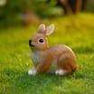 Jardin Polyresin Animal - Rabbit