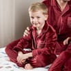 Burgundy Polar Express Younger Kids Pyjamas
