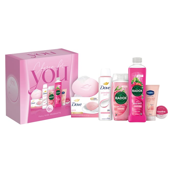 Dove, Radox & Vaseline 'Just For You' Gift Set