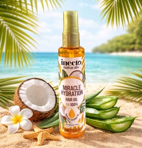 Inecto Naturals Miracle Hydration Hair Oil 100ml