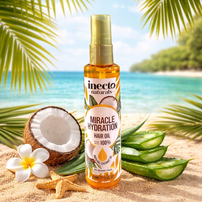 Inecto Naturals Miracle Hydration Hair Oil 100ml