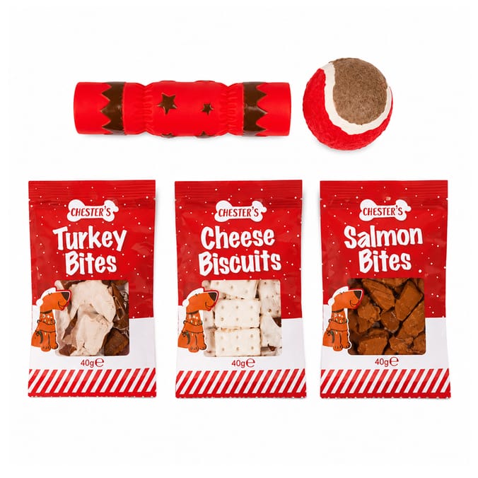 Chester's Dog Treat Stocking 120g