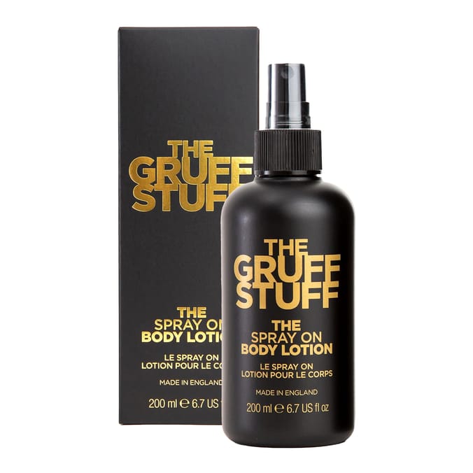 The Gruff Stuff Spray On Body Lotion 200ml