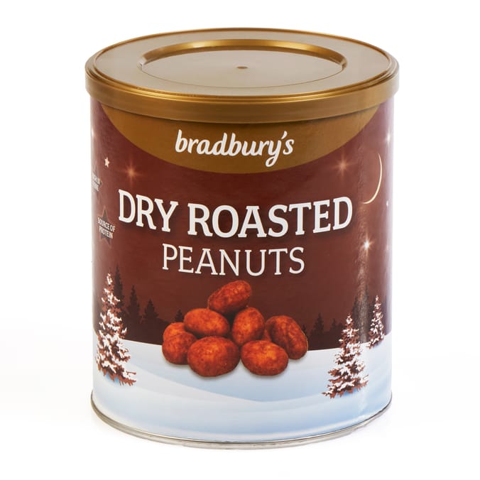 Bradbury's Dry Roasted Peanuts 375g