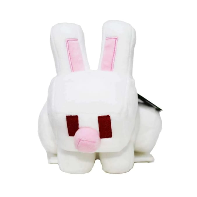 Minecraft White Rabbit Plush