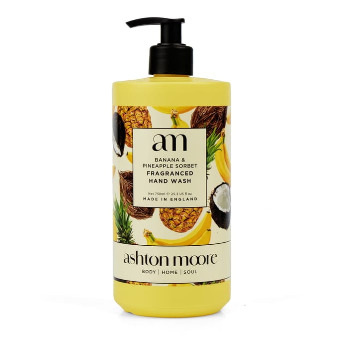 Ashton & Moore Scented Luxury Hand Wash 750ml - Banana & Pineapple Sorbet
