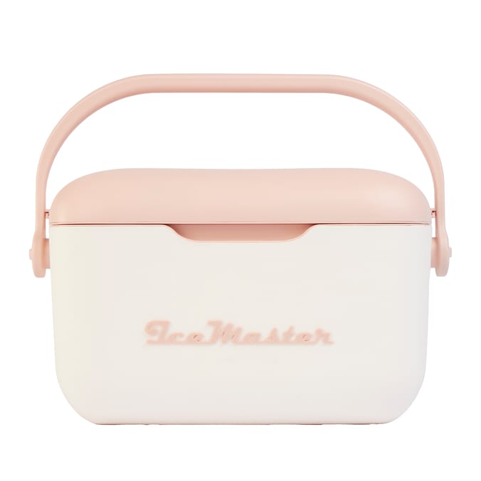 The Outdoor Living Collection Ice Maker Box - White/Pink