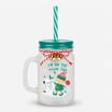 Sleigh Bells Character Mason Jar