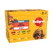 Pedigree Senior Wet Dog Food Pouches 12 x 100g - Mixed Selection In Jelly