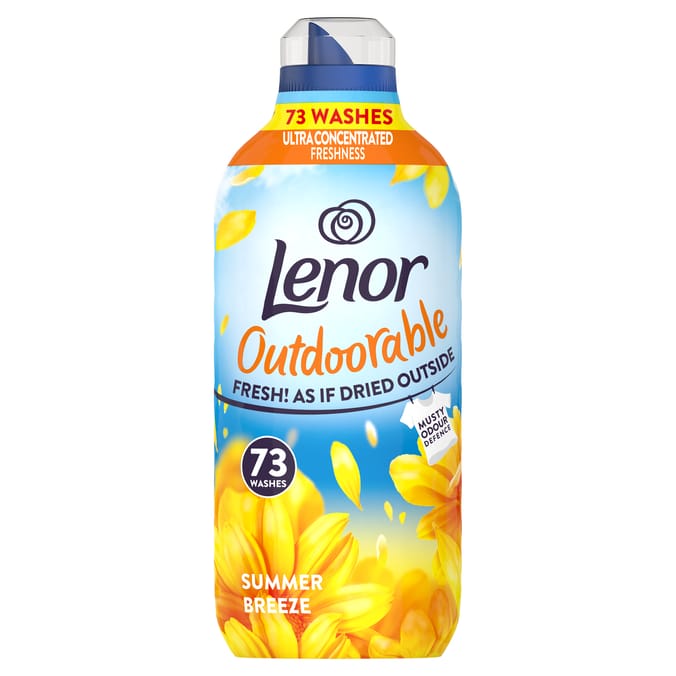 Lenor Outdoorable Fabric Conditioner Summer Breeze 73 Washes