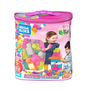 Mega Bloks Building Bag - Pink