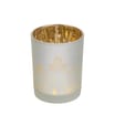 Winter Luxe Large Mercury Candle Holder