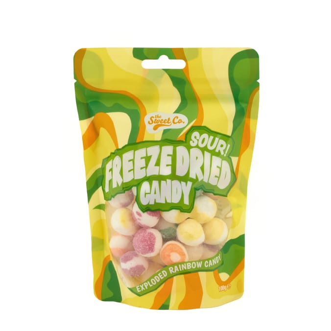 The Sweet Co. Sour Freeze Dried Candy 100g