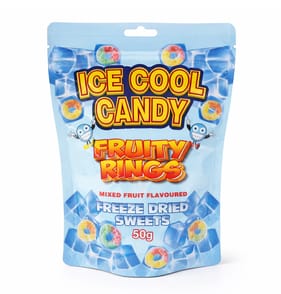 Ice Cool Candy Fruity Rings 50g