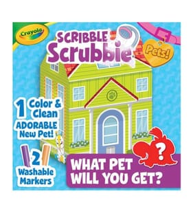 Crayola Scribble Scrubbie Mystery Pet Colouring Box