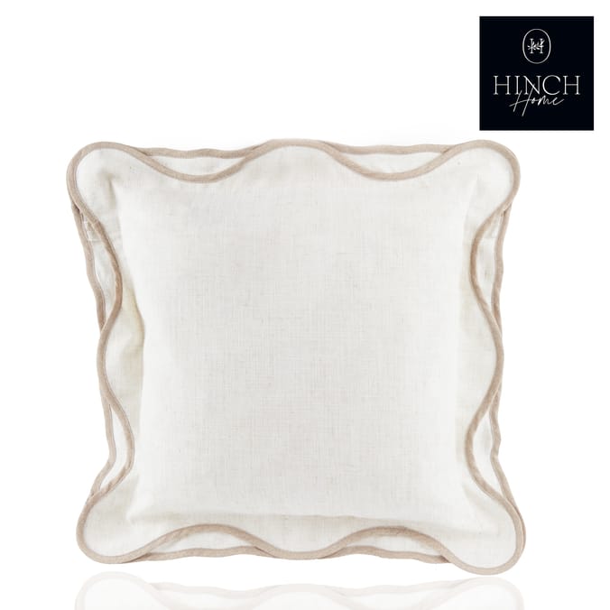 Hinch Home Scalloped Cushion 
