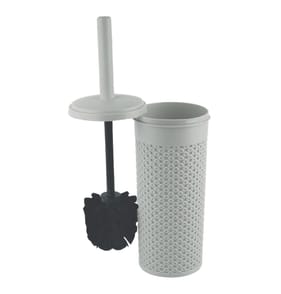 Diamond Toilet Brush - Light Grey