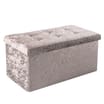 Home Collections Crushed Velvet Ottoman