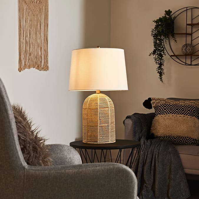 Home Collections Rattan Table Lamp