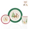 Hinch Farm Christmas 3 Pieces Dinner Set