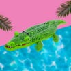 Hello Summer Inflatable Crocodile Lilo