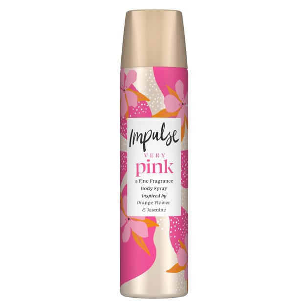 Impulse Body Spray Very Pink 75 ml | Home Bargains