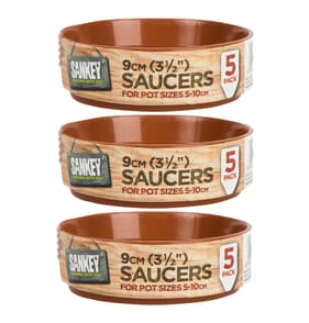 Sankey Grow Saucer 9cm 5 Pack x3