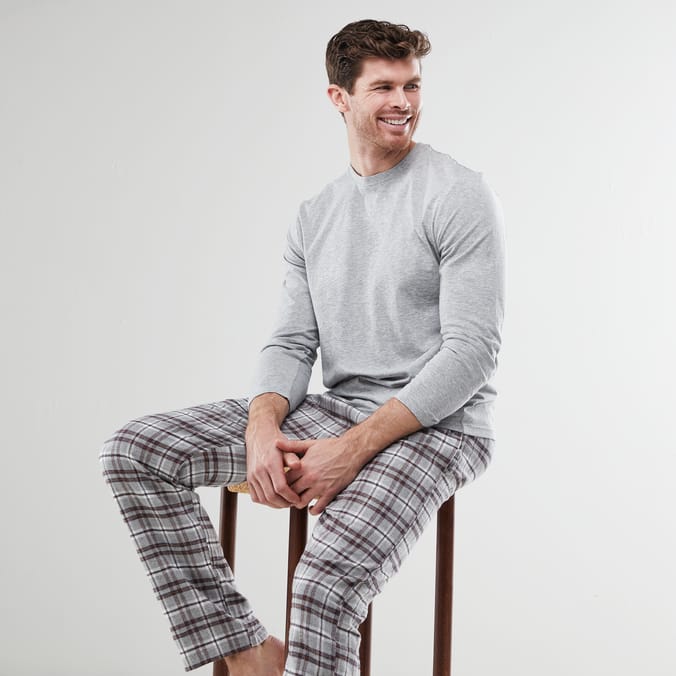 Originals Men's Long Sleeve Top & Bottoms Pyjama Set