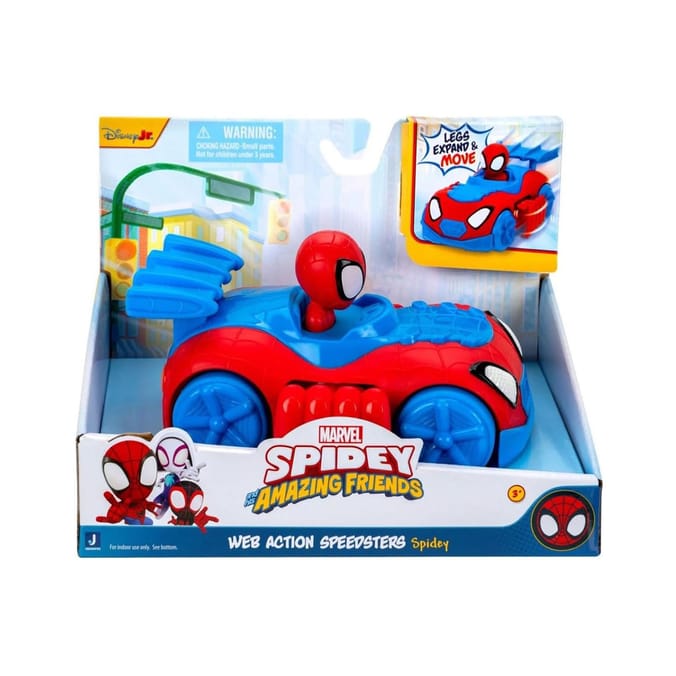 Marvel Spidey And His Amazing Friends Web Action Speedsters - Spider-Man