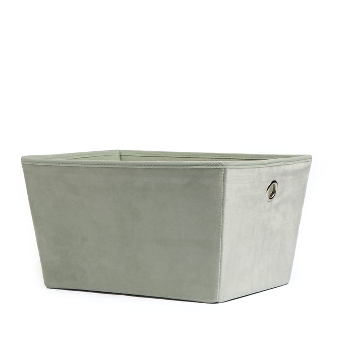 Home Collections Velvet Storage Basket