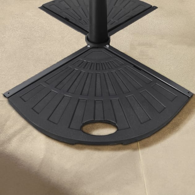 large patio umbrellas treated for the sun Cantilever Umbrella Size:42