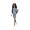 Barbie Fashionista Doll - Blue Top/Skirt with Hearts