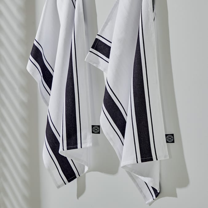 Tom Kitchin Tea Towels Pack Of 2