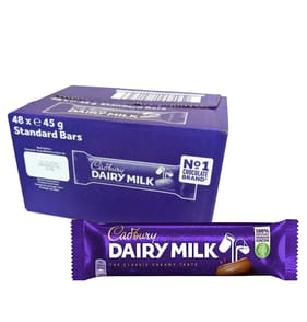 Cadbury Dairy Milk Chocolate 45g x48
