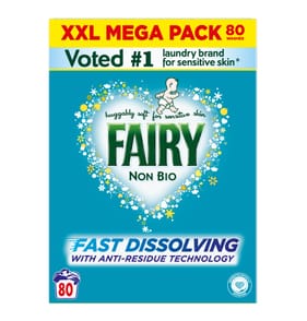 Fairy Non Bio Washing Powder 80 Washes 4.4kg