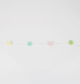 Happy Easter 20 LED Battery Operated Copper Lights - Egg