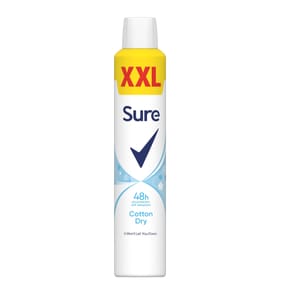 Sure Anti-Perspirant Aerosol Cotton Dry 300ml