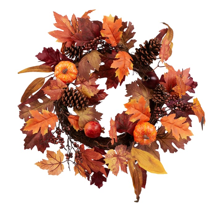 The Lifestyle Edit Harvest Wreath 