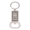 Just For You Dad Bottle Opener Keyring