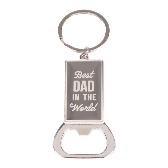 Just For You Dad Bottle Opener Keyring