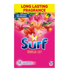 Surf Tropical Lily & Ylang-Ylang Laundry Powder 2.25kg 45 Washes