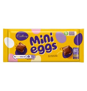 Cadbury Mini Eggs Chocolate Bar 110g