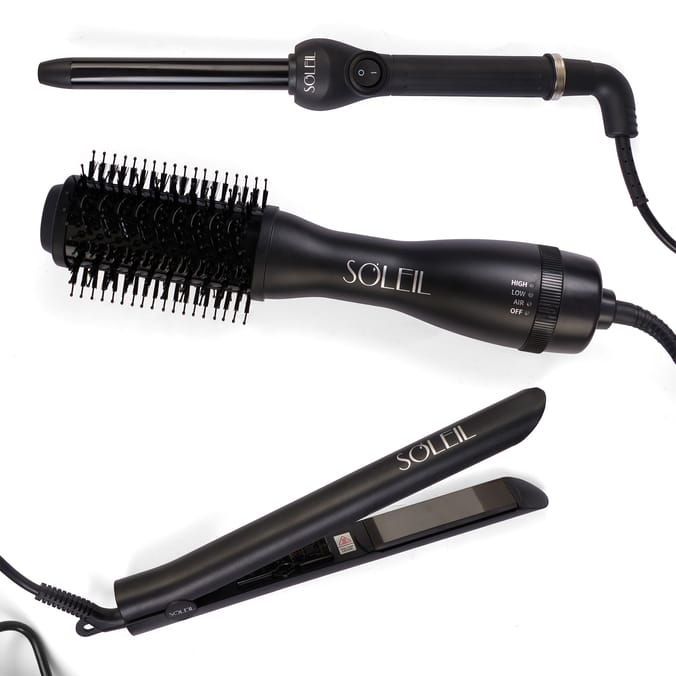 Soleil Endless Styling Set 3 Piece - Black