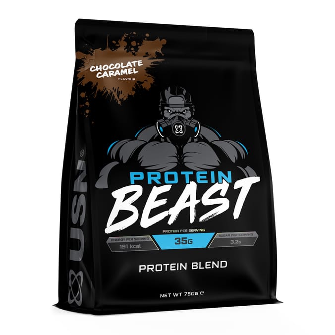 USN Protein Beast Protein Blend 750g - Chocolate Caramel